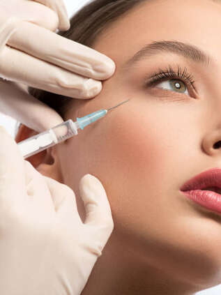 Injectables are cosmetic injections used to reduce wrinkles, enhance facial features, and restore a youthful appearance.