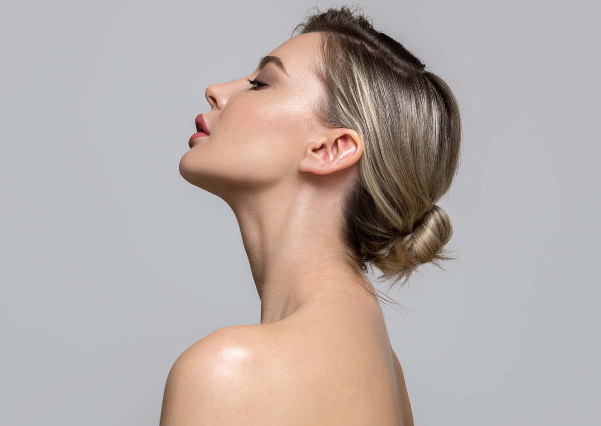 A neck lift is a surgical procedure to improve the appearance of the neck by tightening & contouring the neck's skin and underlying muscles.